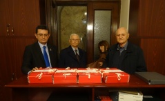 9 November 2016 National Assembly Deputy Speaker Veroljub Arsic and the representatives of the Association of Concentration Camp Prisoners “Jasenovac”